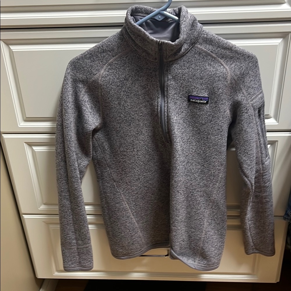 Patagonia Purple Fleece Jacket- great condition!